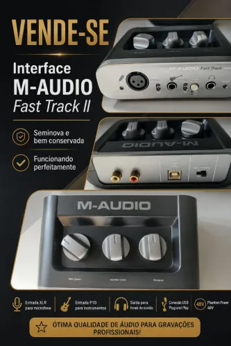 Interface M-AUDIO Fast Track II 