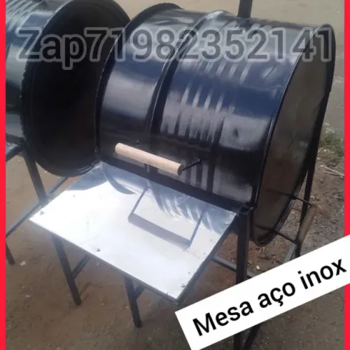 Churrasqueira Meio Tonel 100LT