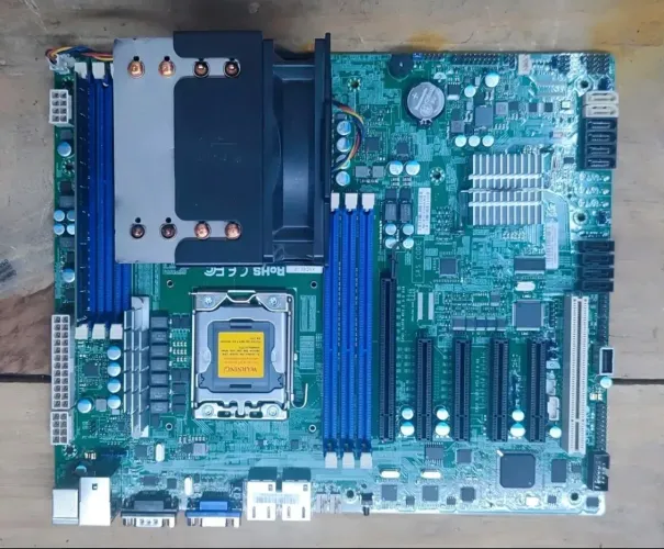 Kit Placa Mãe X9dbl-if Supermicro Xeon E5-2407 V2 2.4ghz 4gb