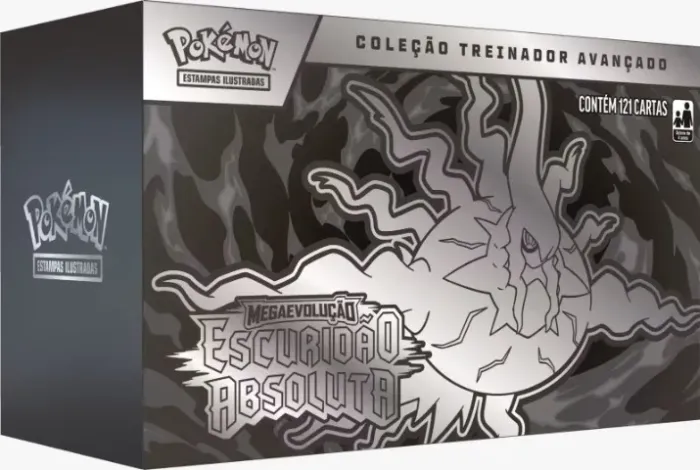 ETB - Coleção Treinador Avançado Escuridão Absoluta, Preço com cupom aceitamos cartas