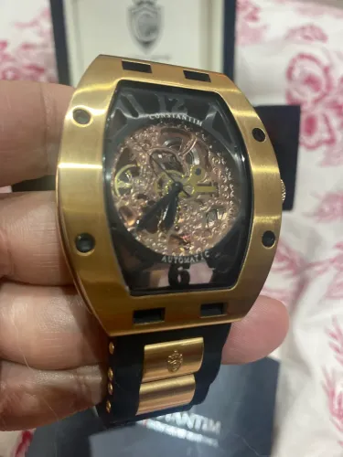 Relógio Constantin Skeleton Automático (edição limitada)