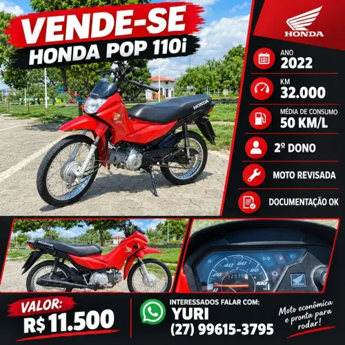 Honda Pop 110i 2022