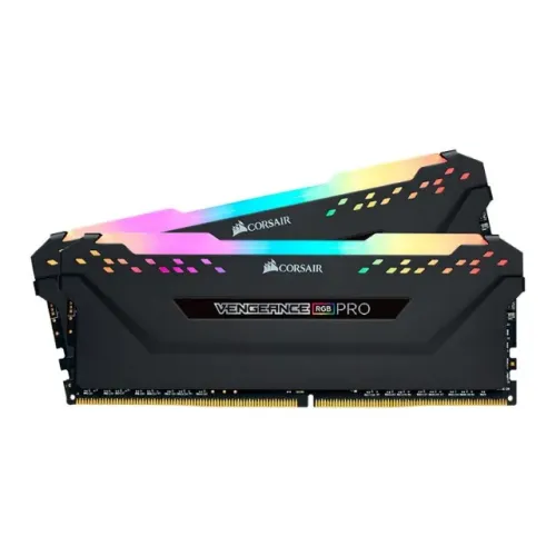 Memoria Corsair Vengeance RGB PRO 16GB (2x8) DDR4 3200MHz C16 Preta, CMW16GX4M2C3200C16