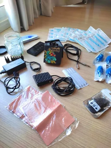 Vaplam Maquina Tatuagem - Kit absurdo (tatoo)
