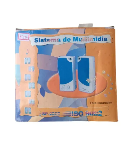 CAIXA ACUSTICA SISTEMA DE MULTIMIDIA SP AC 110V 160W TRANSPARENTE VERDE K57220E K57