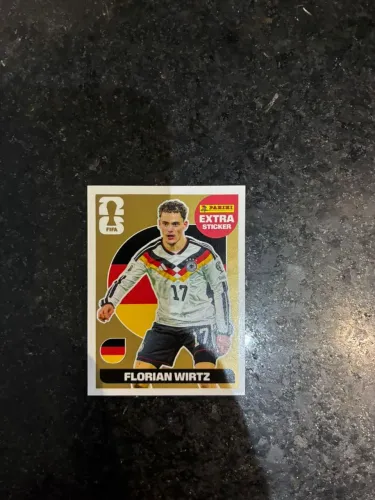 Figurinha Copa 2026 - Legend Florian Wirtz - Ouro