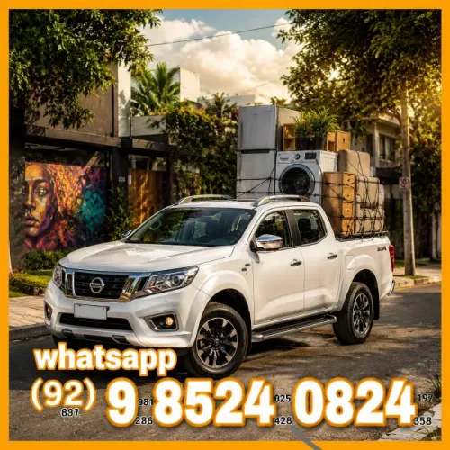 FRETE Transporte rápido e seguro com pickup para mudanças pequenas, logística entregas
