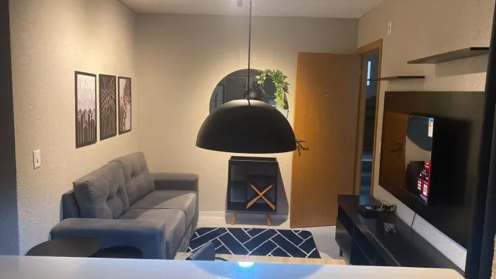 ALUGO APARTAMENTO MOBILIADO NO TÉRREO CONDOMÍNIO PALACE FRAGA MAIA 
