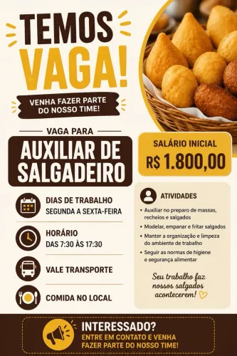 Auxiliar de produção