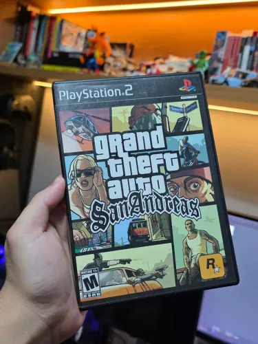 GTA San Andreas Black Label - Playstation 2
