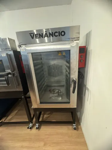 Forno turbo gás 10 esteiras 58x70 Venâncio novo