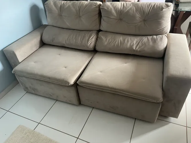  VENDO SOFÁ SF 346 - JACAÚNA | RETRÁTIL E RECLINÁVEL