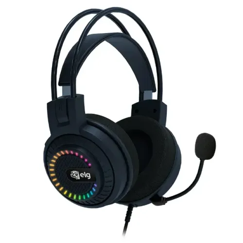Headset Gamer Mizar, 3d Surround 7.1, RGB, Microfone Omnidirecional, Cabo Nylon Usb, Preto
