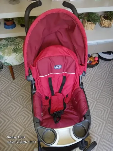 CARRINHO CHICCO PARA BEBÊ COM CAPA DE CHUVA