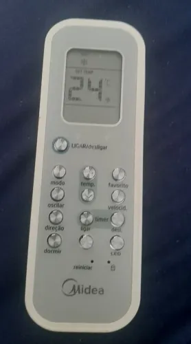 Controle Remoto Ar Condicionado Springer/Midea 42MACA09S5 / 38