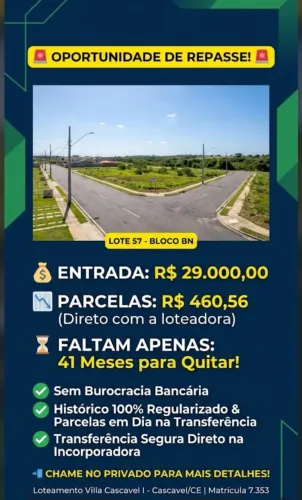 Lote no Loteamento Villa Cascavel I