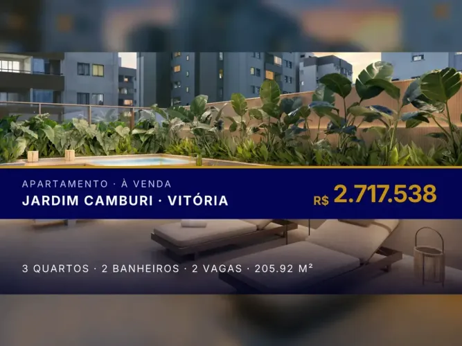 Oportunidade Única em Jardim Camburi: Apartamento Garden com 3 Quartos