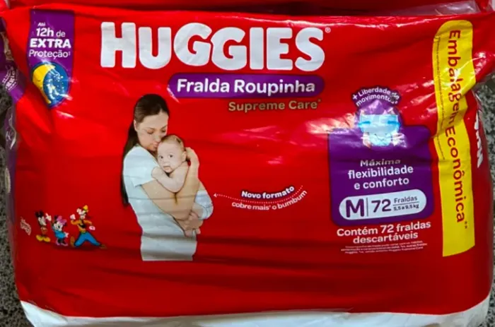 Fralda Huggies Supreme Care