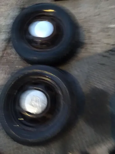 Par de rodas Volkswagen modelo boca de fogão