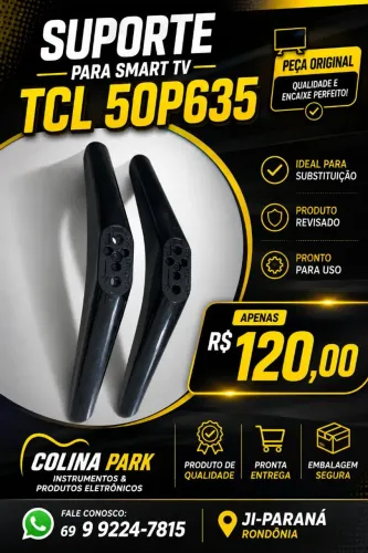 Pés, Suporte e apoio TCL 50p635
