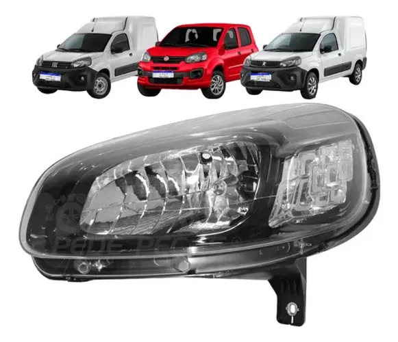 Farol Uno Fiorino Partner 2015 2016 2017 2018 2019 A 2024 Le Esquerdo