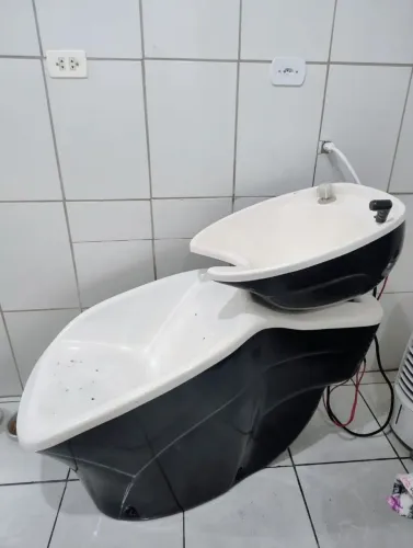 Lavatório com aquecedor