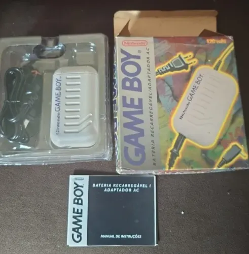 Bateria Recarregável / Adaptador AC para Game Boy Clássico