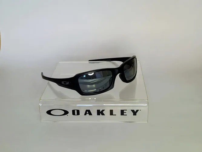 Óculos Oakley New Fives Squared Matte Black // Black Iridium Polarized 