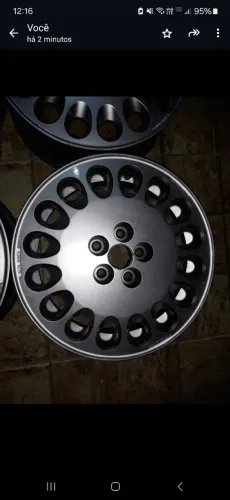 Rodas Alfa Romeo Originais - Aro 15 - 5 Furos
