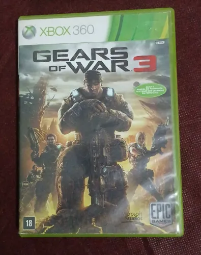 Jogo Gears of War 3 Xbox 360