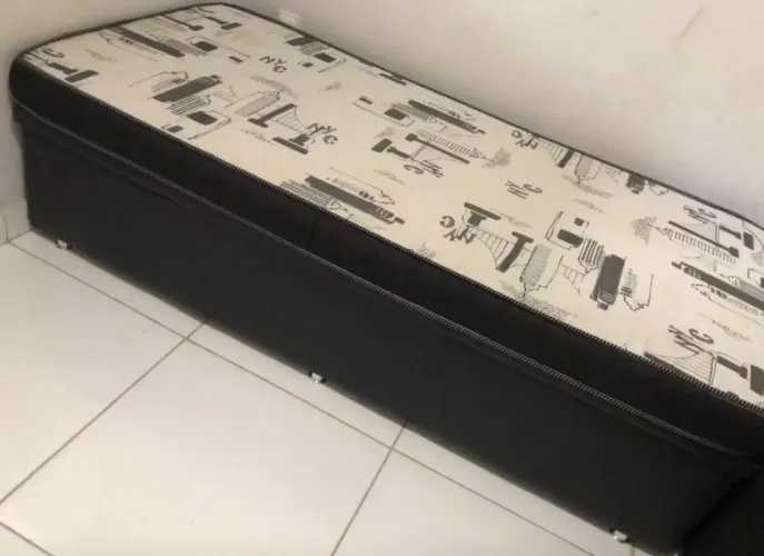 Cama baú + colchão