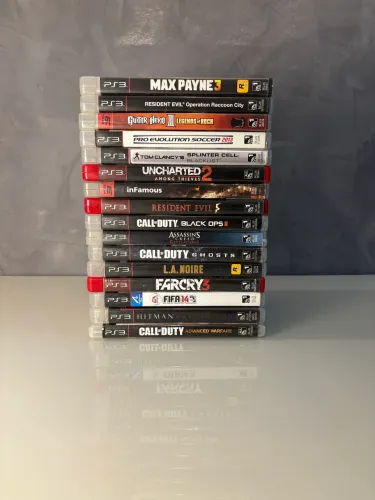 Jogos ps3 lote com 16 jogos 