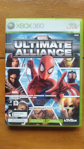 Jogo duplo xbox360 Forza Motorsport 2/Últimate Alliance