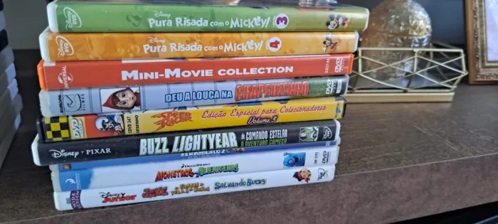 Filmes infantis em DVD