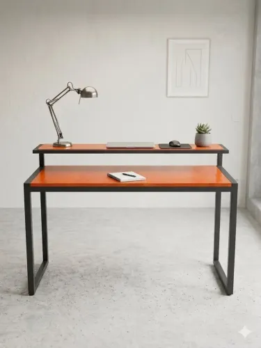 Mesa para escritório estilo industrial 