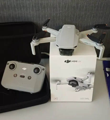 Drone DJI Mini 4K Perfeito Troco
