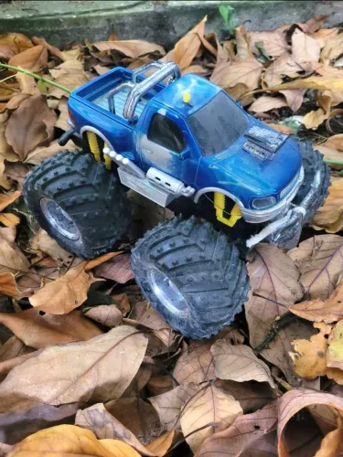 Carro de brinquedo no estado