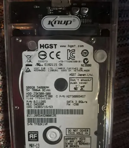 HD EXTERNO 500GB