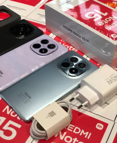 Redmi Note 15 5G 256GB 08GB RAM Preto Azul Roxo Lançamento Xiaomi 2026