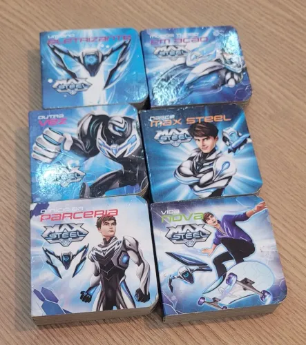 X6 Livrinhos Usados Max Steal