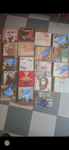 Cds originais da Madonna