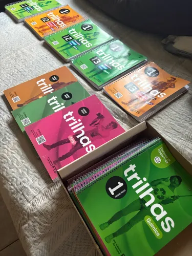 livros trilhas FTD 1 ano do ensino medio