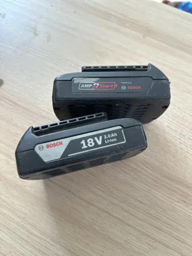 2 Baterias Bosch 18V 2ah