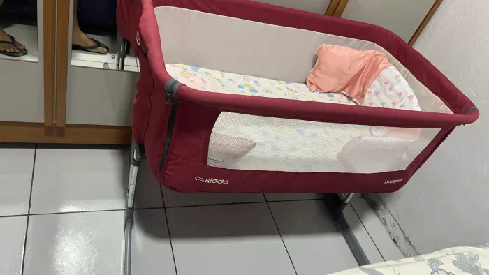Mini Berço Kiddo - Usado, em ótimo estado!