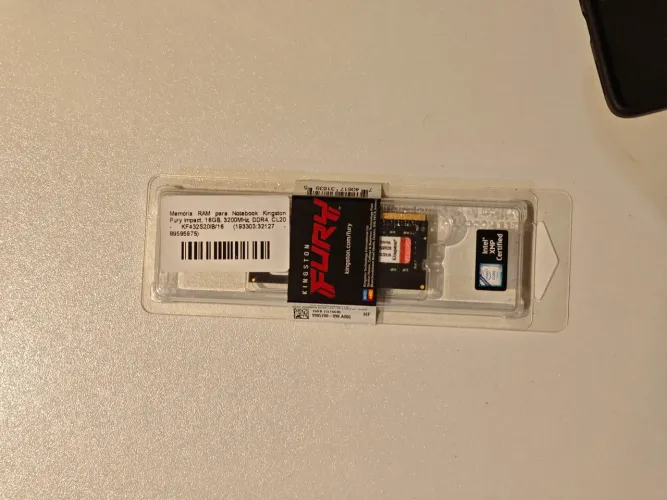 Memória RAM para Notebook Kingston Fury impact, 16GB, 3200MHz, DDR4, CL20 KF432S20IB/16 