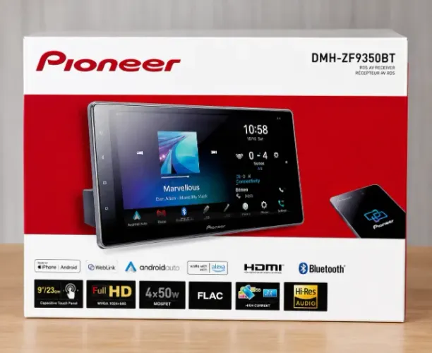 Multimídia Pioneer DMH-ZS9350BT Tela 9" HD FM/BT/WIFI/Alexa