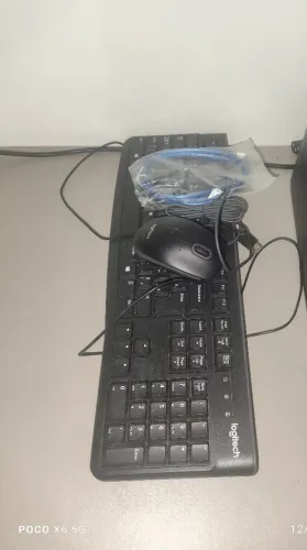 Kit Teclado e mouse Logitech M120