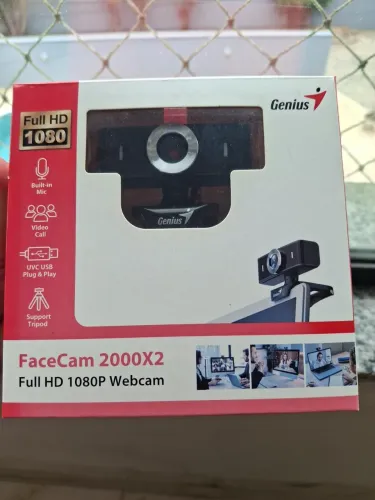 WEBCAM GENIUS FACECAM 2000X2 - FULL HD 1080P
