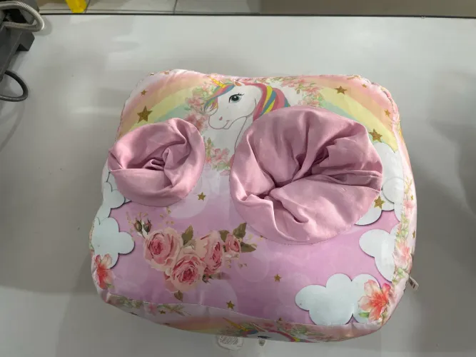 Almofada Porta-Copo e Pote