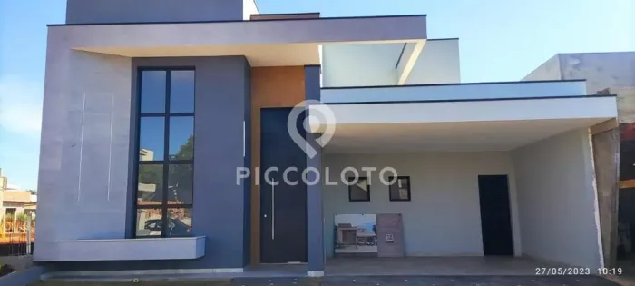 Casa à venda em Paulínia, Parque Brasil 500, com 3 suítes, com 170 m², Condomínio Royal Ga